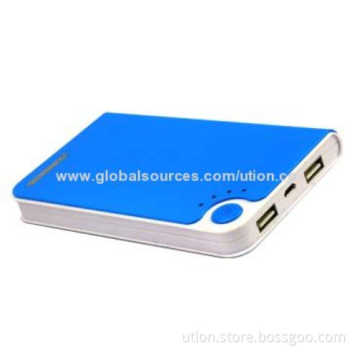 2014 New 7,200mAh Power Bank for MP4/MP3/Mobile Phones with Free Samples and Logos Available